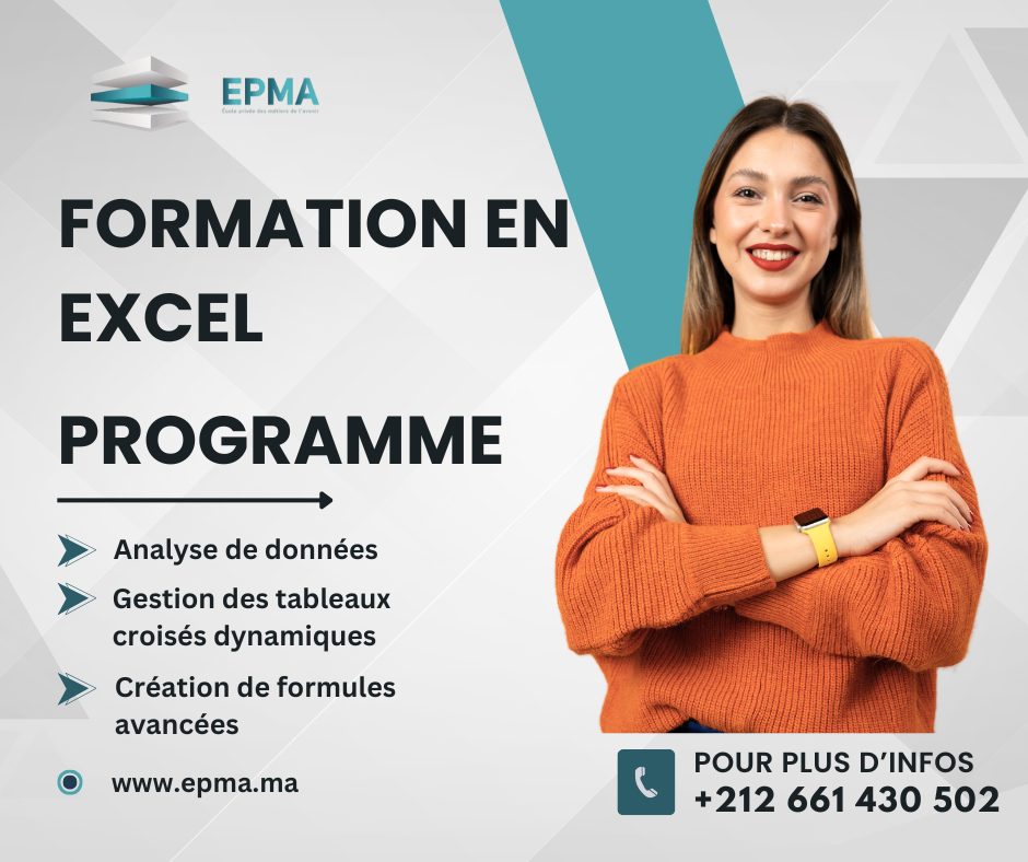 Formation Excel à Marrakech